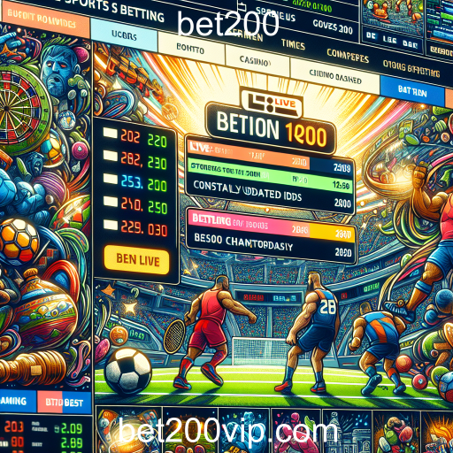 Explorando a Emoção do Live Betting no bet200